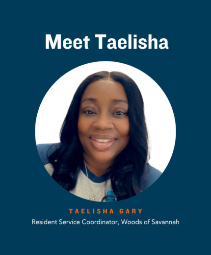 Taelisha Gary Corporate Website Graphic
