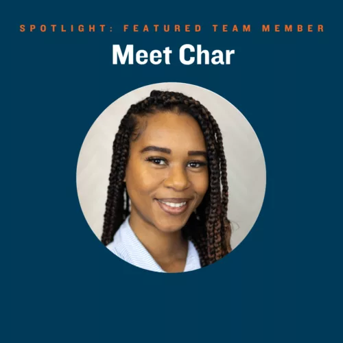 Char Newsroom Team Member Spotlight