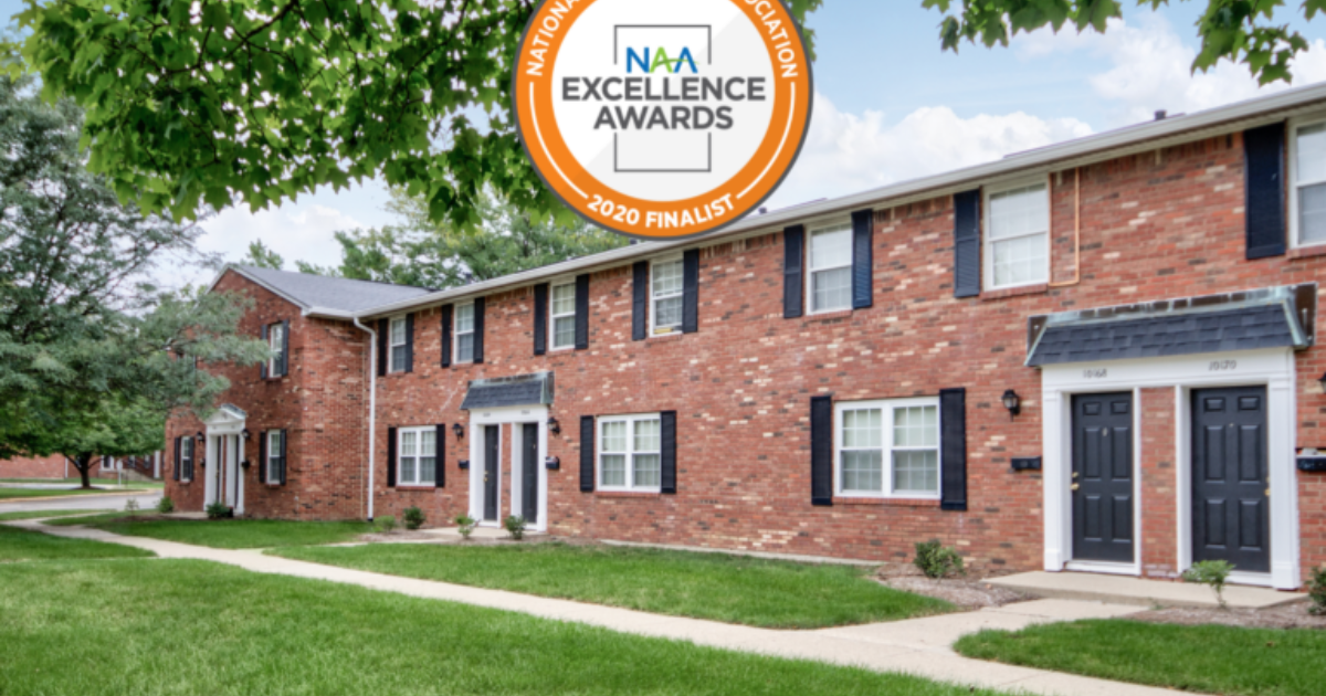 Carriage House East Named NAA Excellence… Gene B. Glick Company